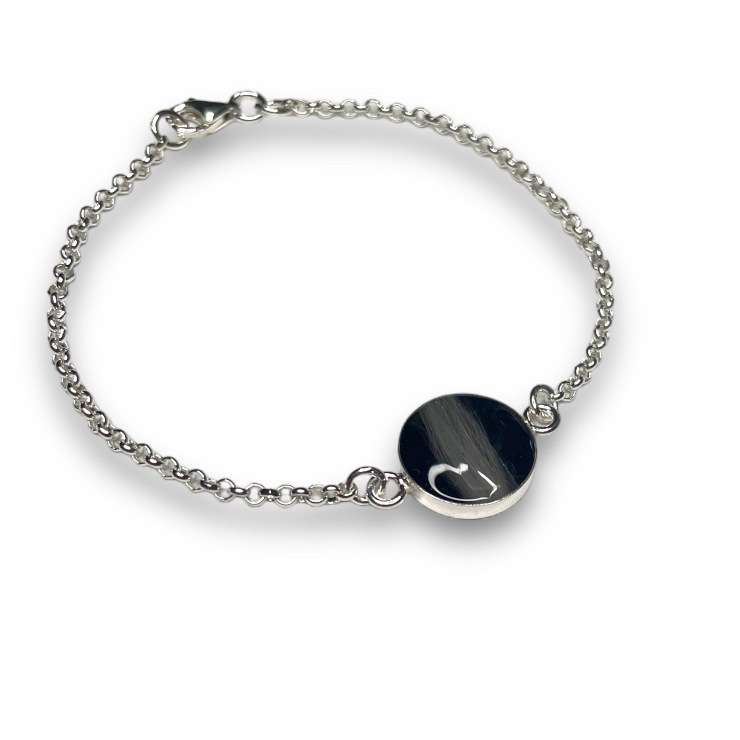 Rolo Armband in 925 Silber