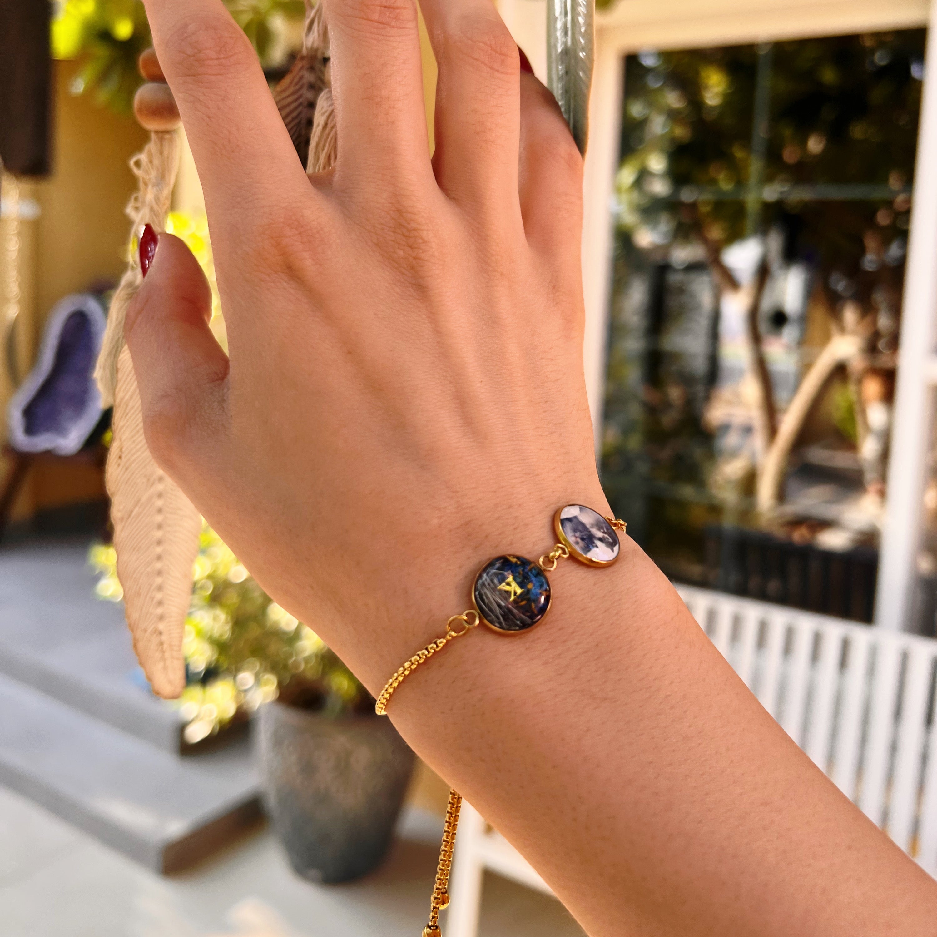 Edelstahl Armband mit Foto