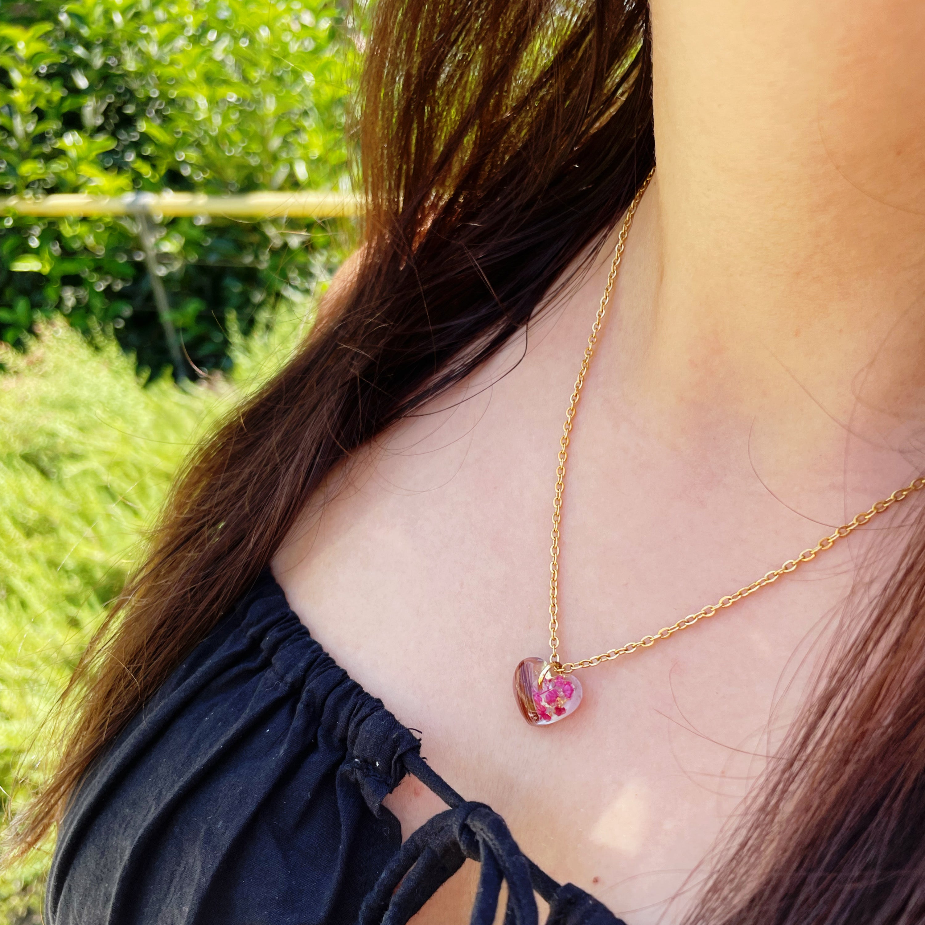Edelstahl Kette mit Anhänger