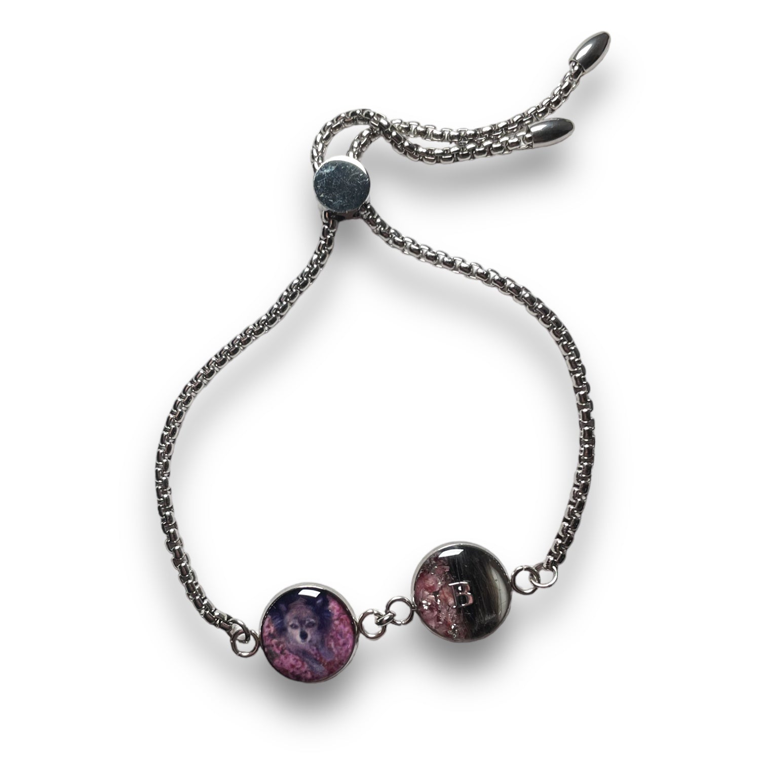 Edelstahl Armband mit Foto