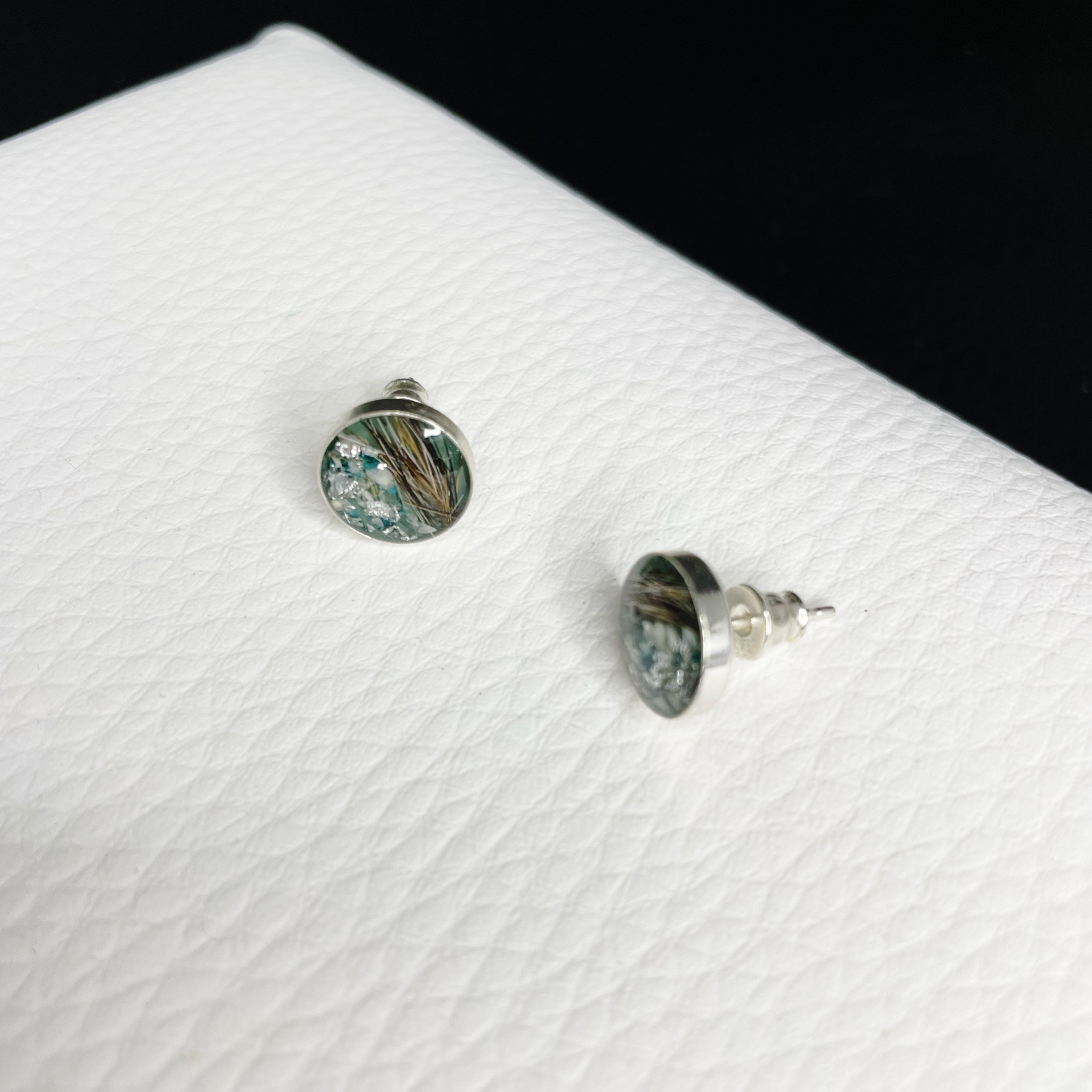 Steckerohrringe 925 Silber/ Vergoldet