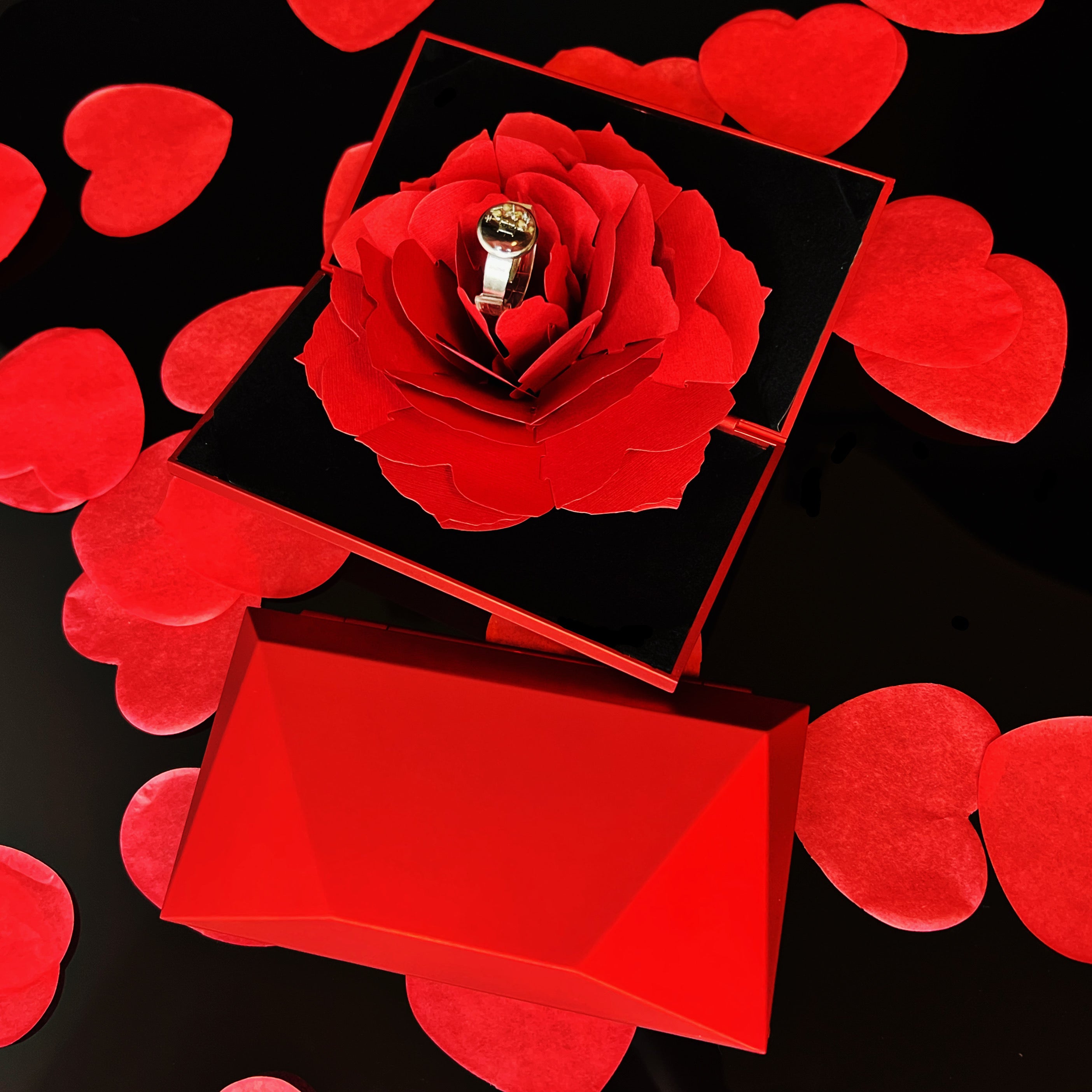 Blumen Ring Box